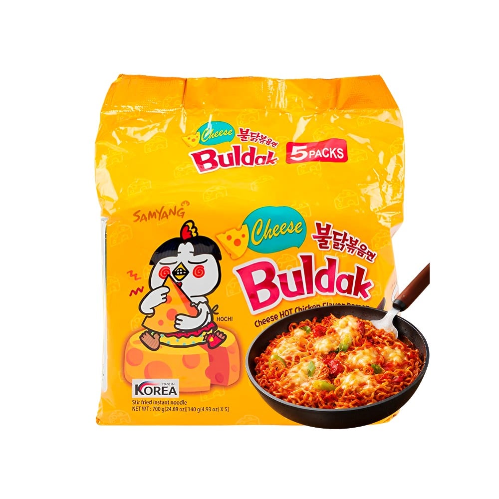 Samyang Samyang Ramen Buldak Cheese Hot Chicken Flavoured Instant Noodles