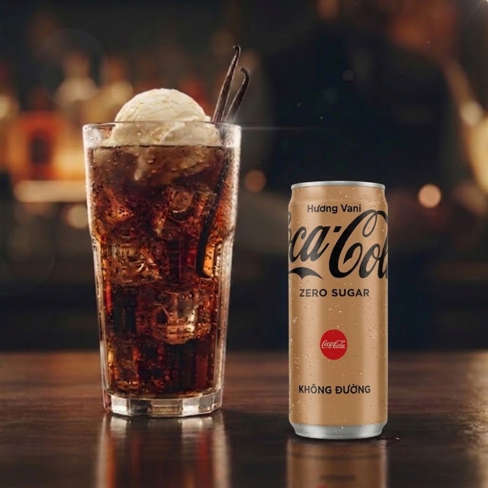 Coca-Cola Coca-Cola Vanilla Soft Drink (Zero Sugar)