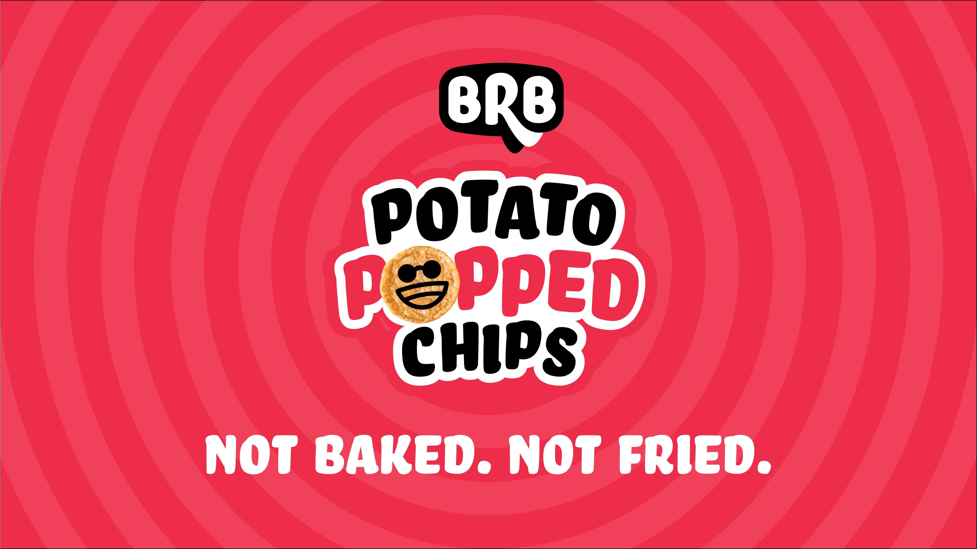 BRB BRB Potato Popped Chips (Pasta Cheese Flavour)