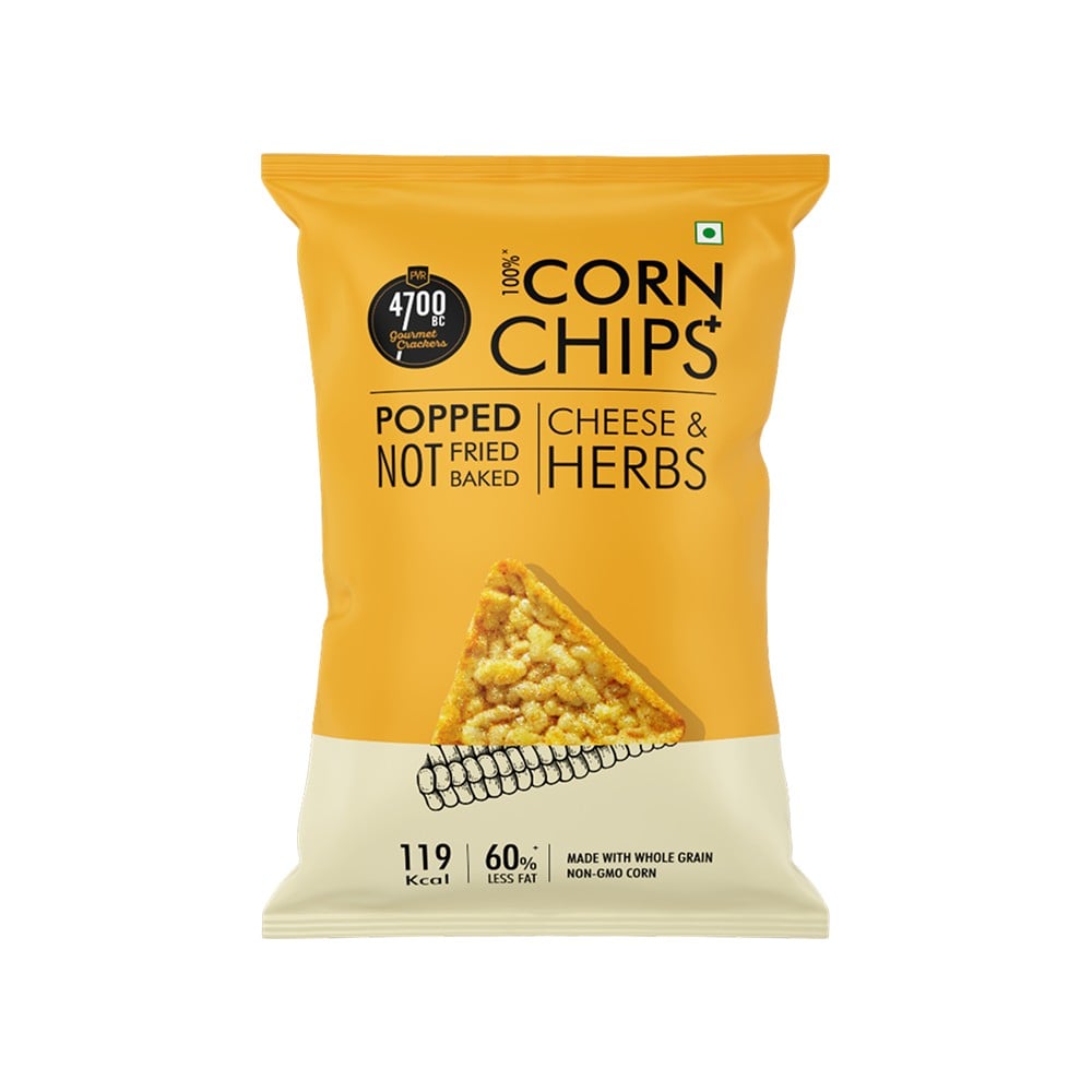 4700BC 4700BC Cheese & Herbs Corn Popped Chips +