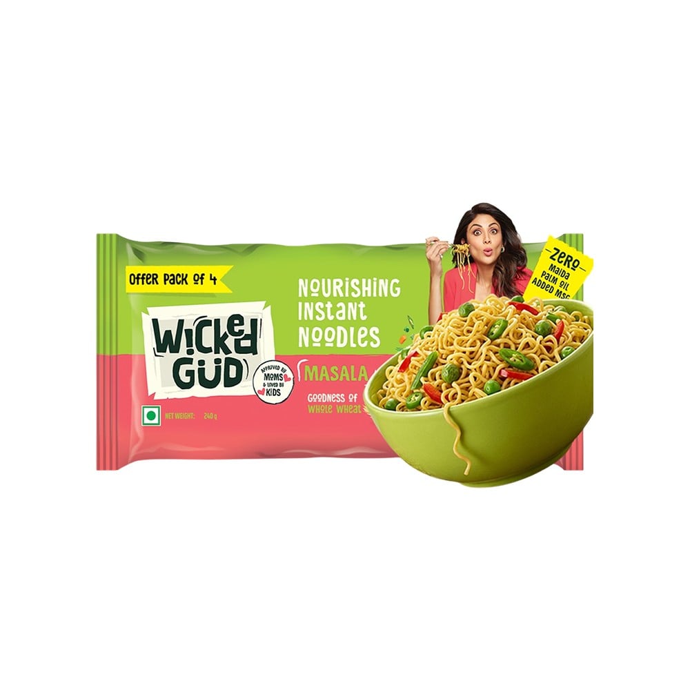 WickedGud WickedGud Masala Flavoured Instant Noodles