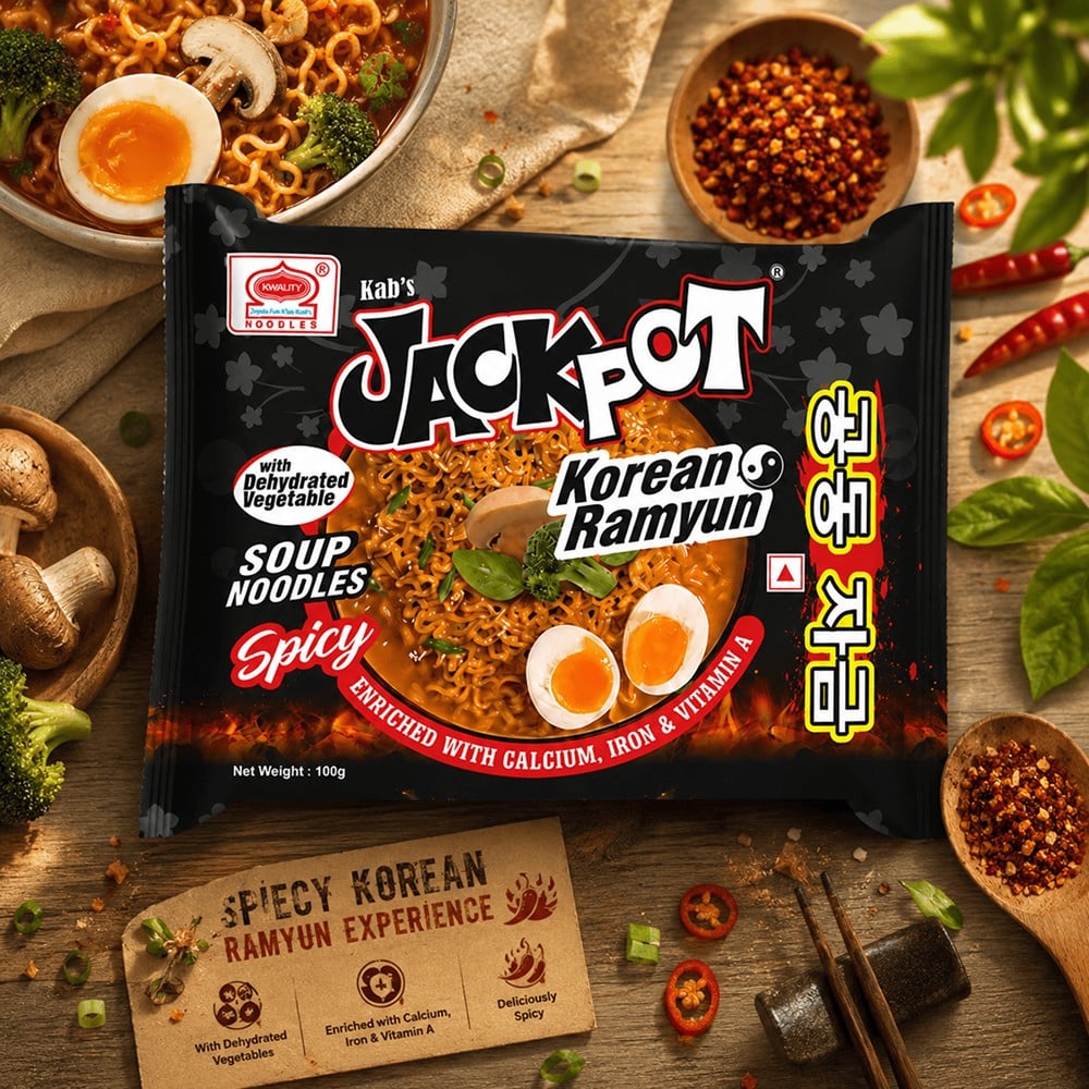 Kab's Jackpot Kab's Jackpot Korean Ramyun Soup Noodles