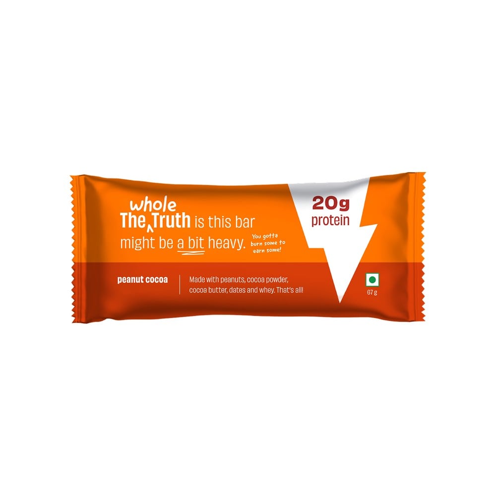 The Whole Truth The Whole Truth 20 g Protein Bar - Peanut Cocoa