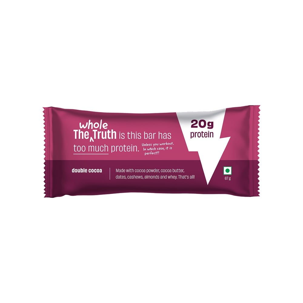The Whole Truth The Whole Truth 20 g Protein Bar - Double Cocoa