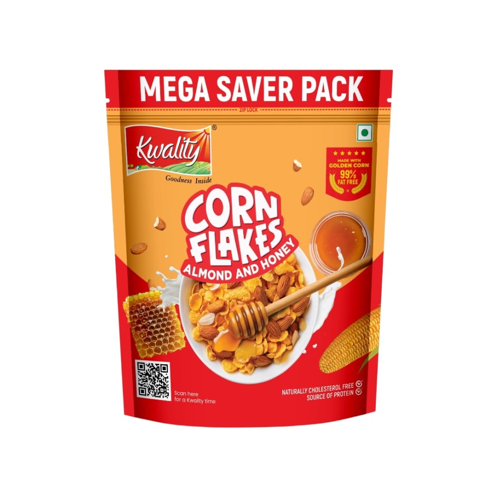 Kwality Kwality Almond & Honey Corn Flakes