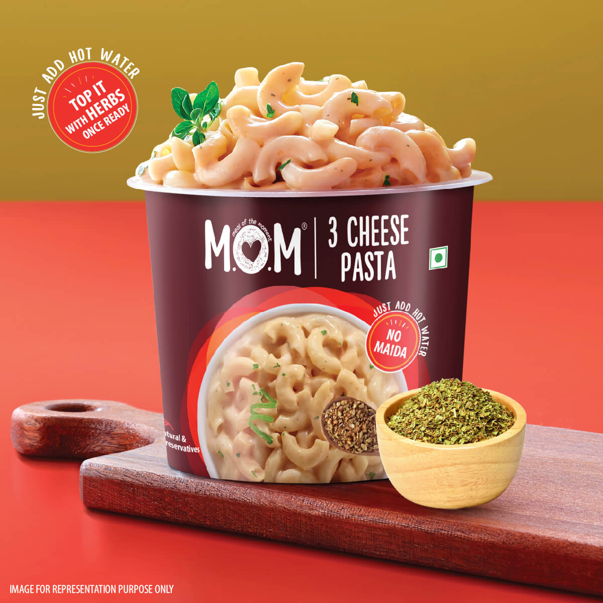 MOM MOM 3 Cheese Pasta