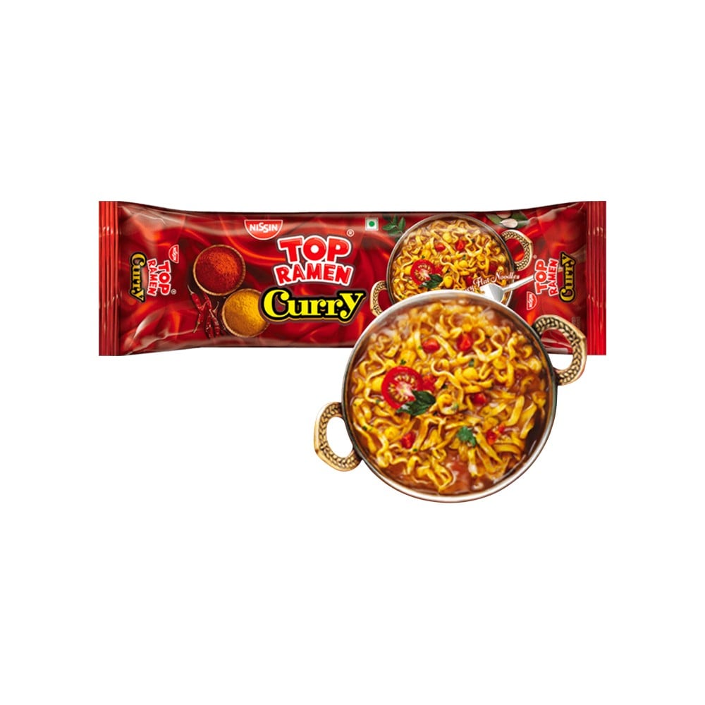 Nissin Nissin Top Ramen Curry Veg Noodles
