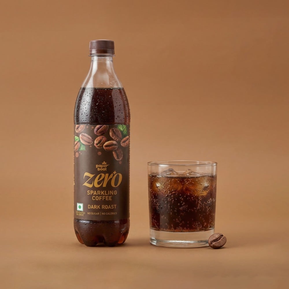 Paper Boat Paper Boat Zero Dark Roast Coffee Sparkling Drink (Sugar Free)