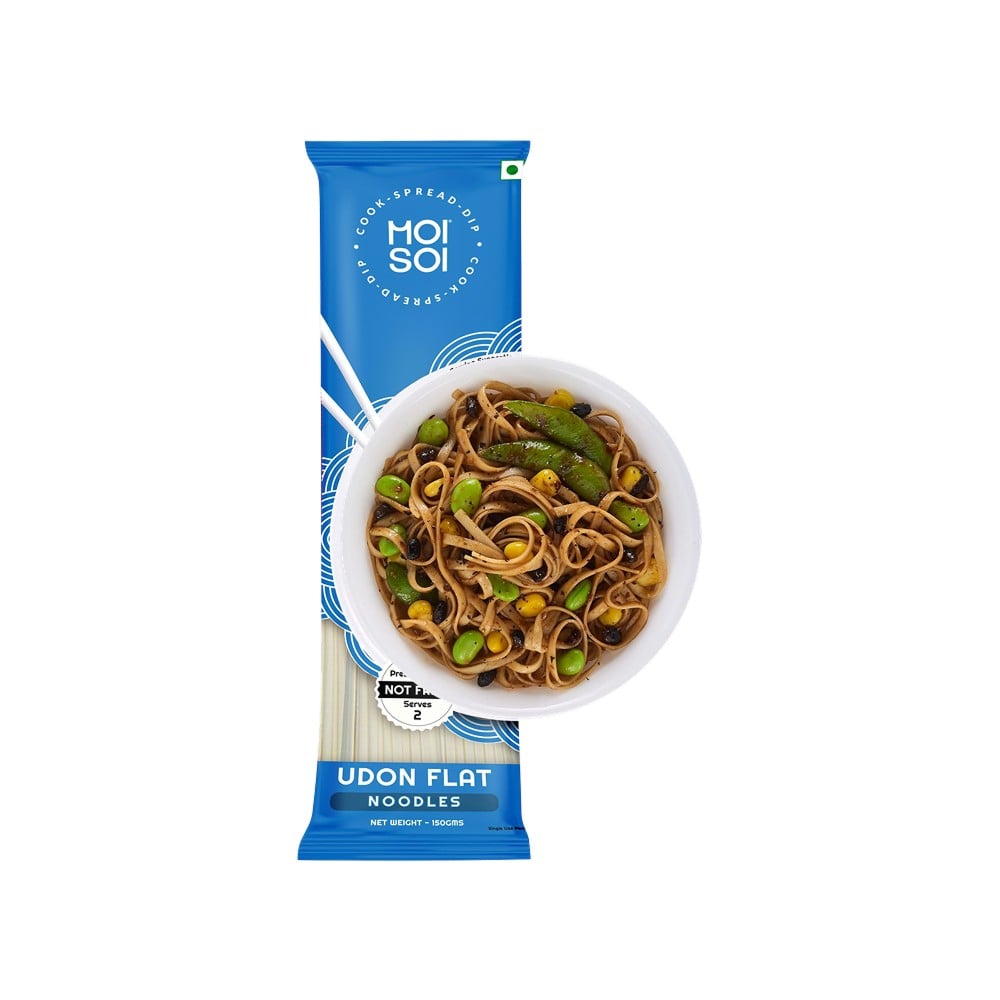 Moi Soi Moi Soi Udon Flat Noodles - Japanese Noodles