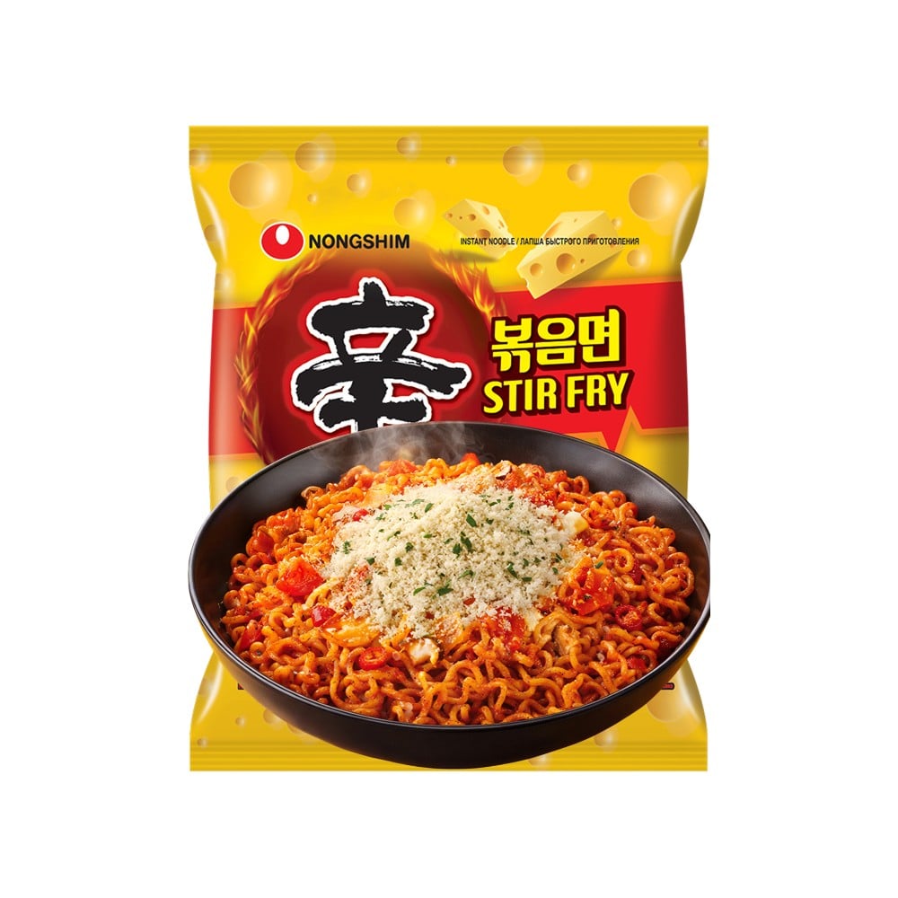 Nongshim Nongshim Stir Fry Shin Ramyun Noodles With Cheese