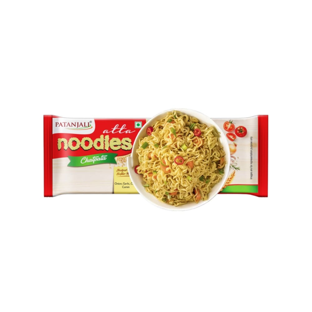 Patanjali Patanjali Chatpata Atta Noodles (Classic Family Pack)