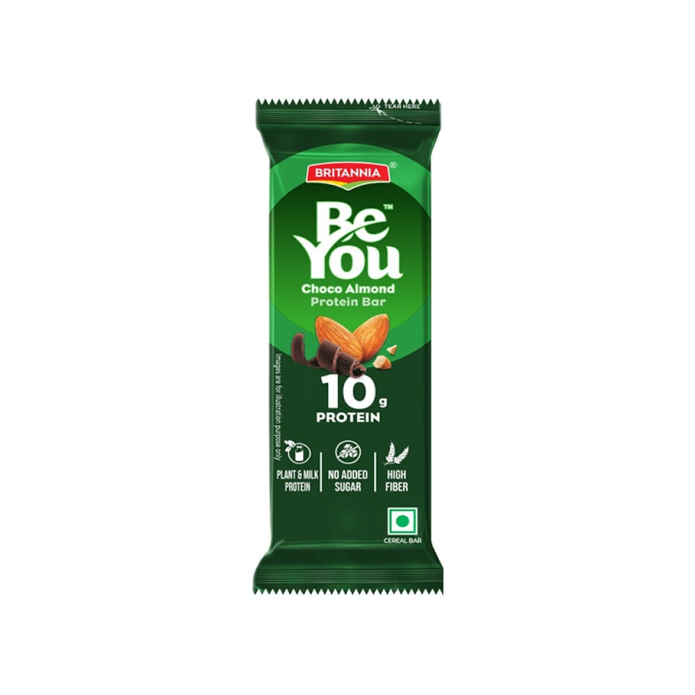 Britannia Britannia Be You Choco Almond 10g Protein Bar