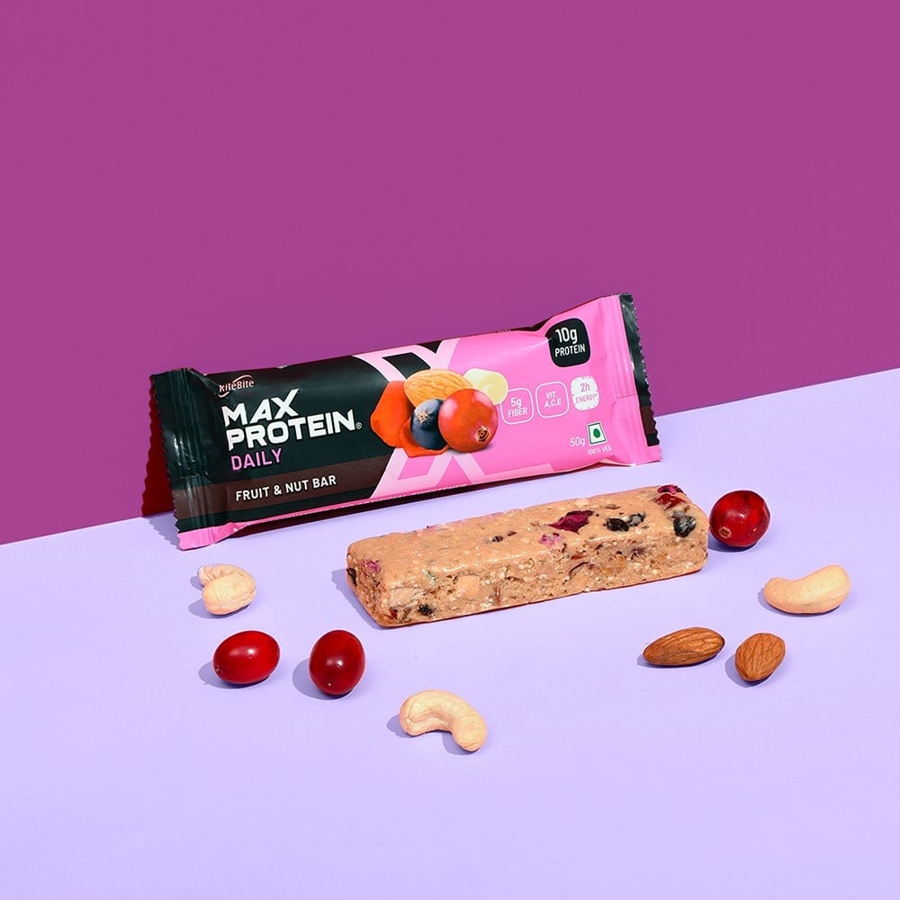 RiteBite RiteBite Fruit and Nut Max Protein 10 g Protein Bar
