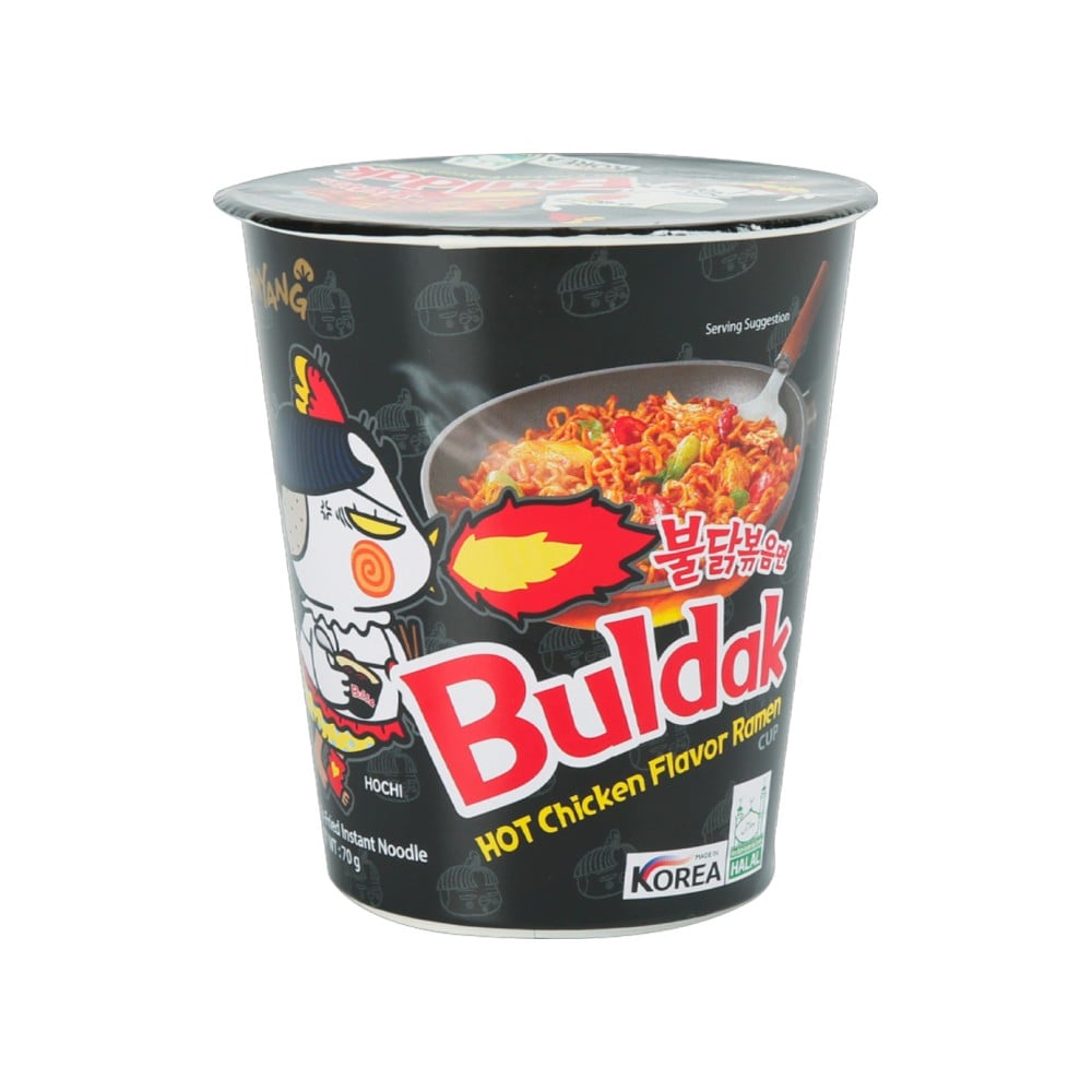 Samyang Samyang Buldak Hot Chicken Ramen Cup Noodles (Halal)