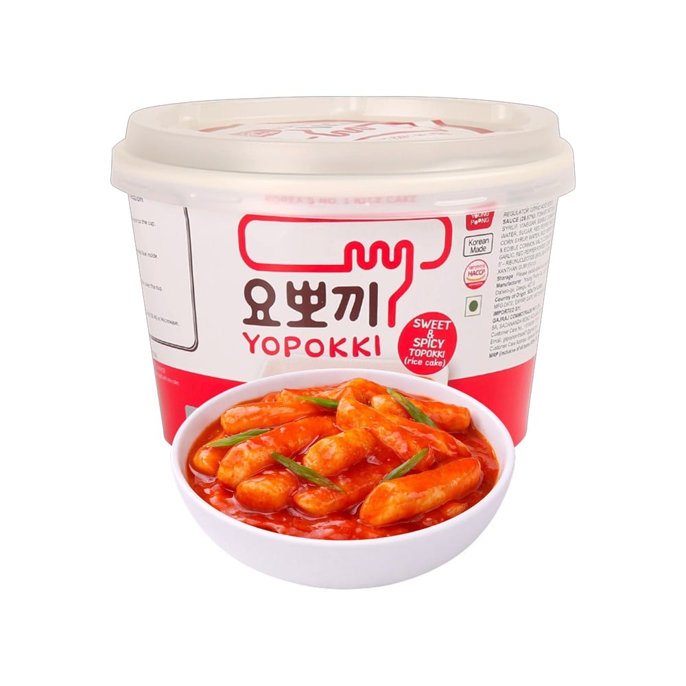Yopokki Yopokki Sweet & Spicy Topokki Rice Cake