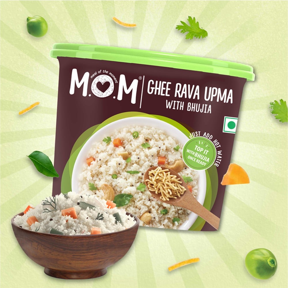 MOM MOM Ghee Rava Upma With Bhujia