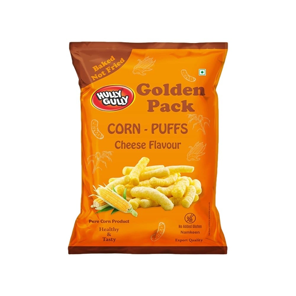 Hully Gully Hully Gully Cheese Flavour Corn Puffs