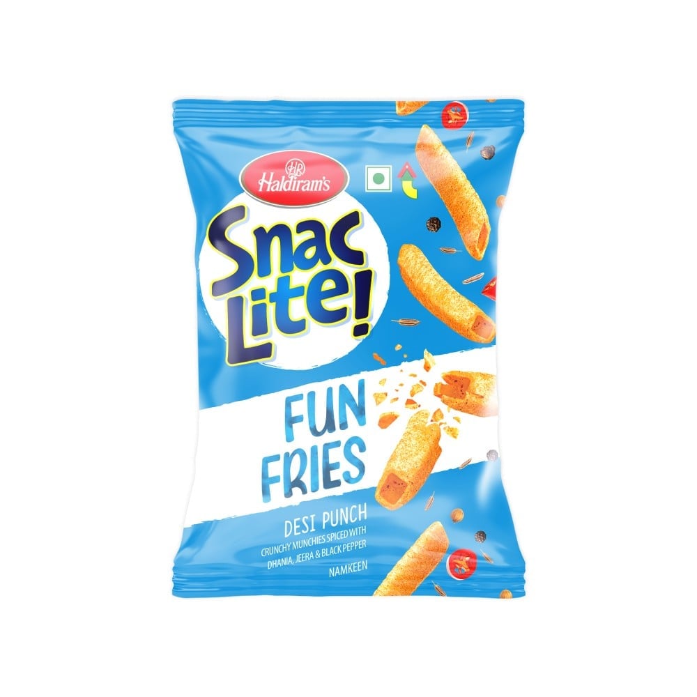 Haldiram's Haldiram's Snac Lite Desi Punch Fun Fries Crisps