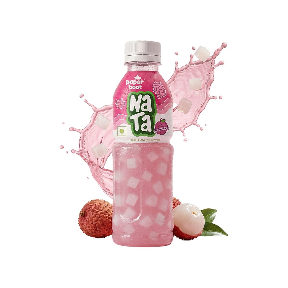 Paper Boat Paper Boat Nata De Coco Lychee Juice