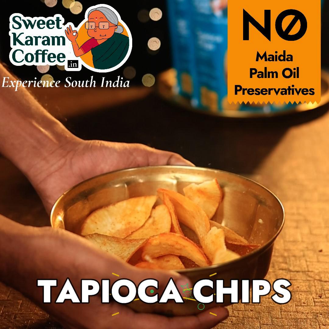 Sweet Karam Coffee Sweet Karam Coffee Kerala Tapioca Chips