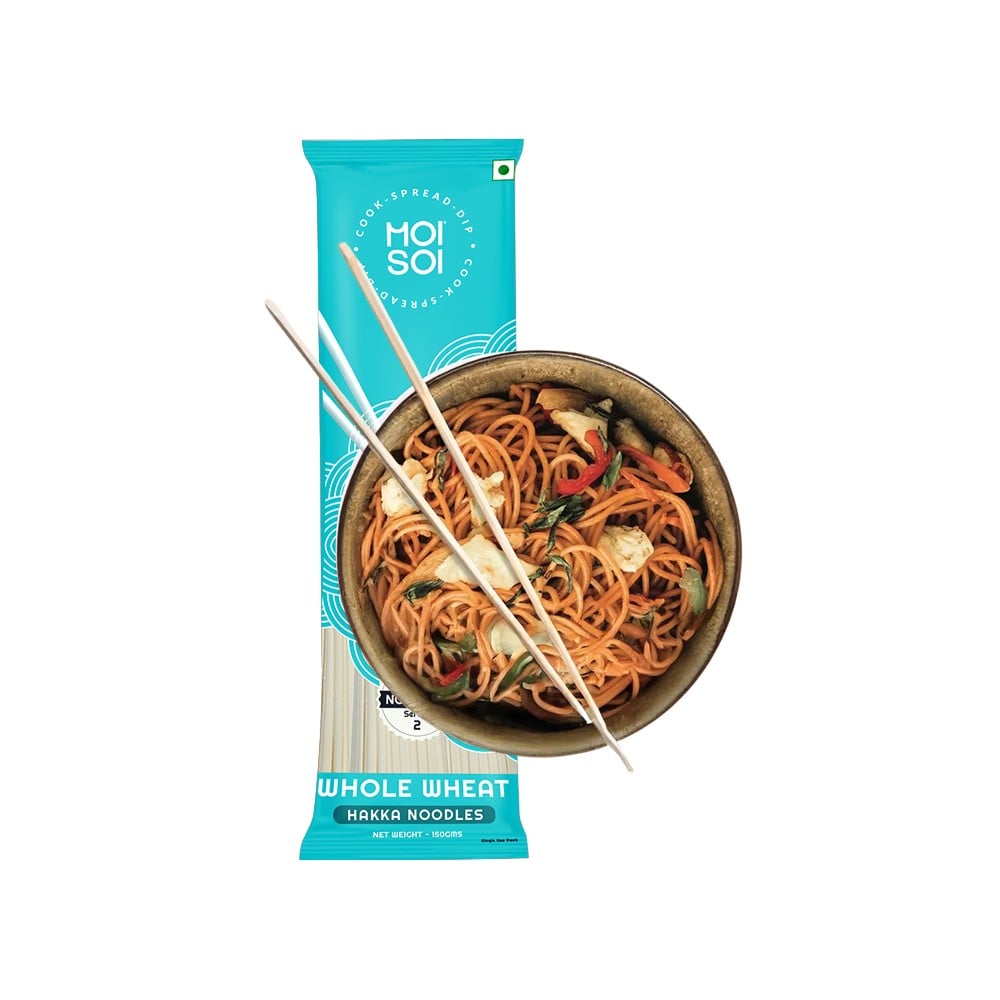 Moi Soi Moi Soi Whole Wheat Hakka Noodles