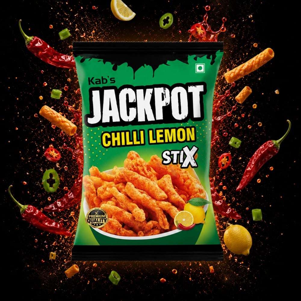Kab's Jackpot Kab's Jackpot Chilli Lemon Stix Crisps