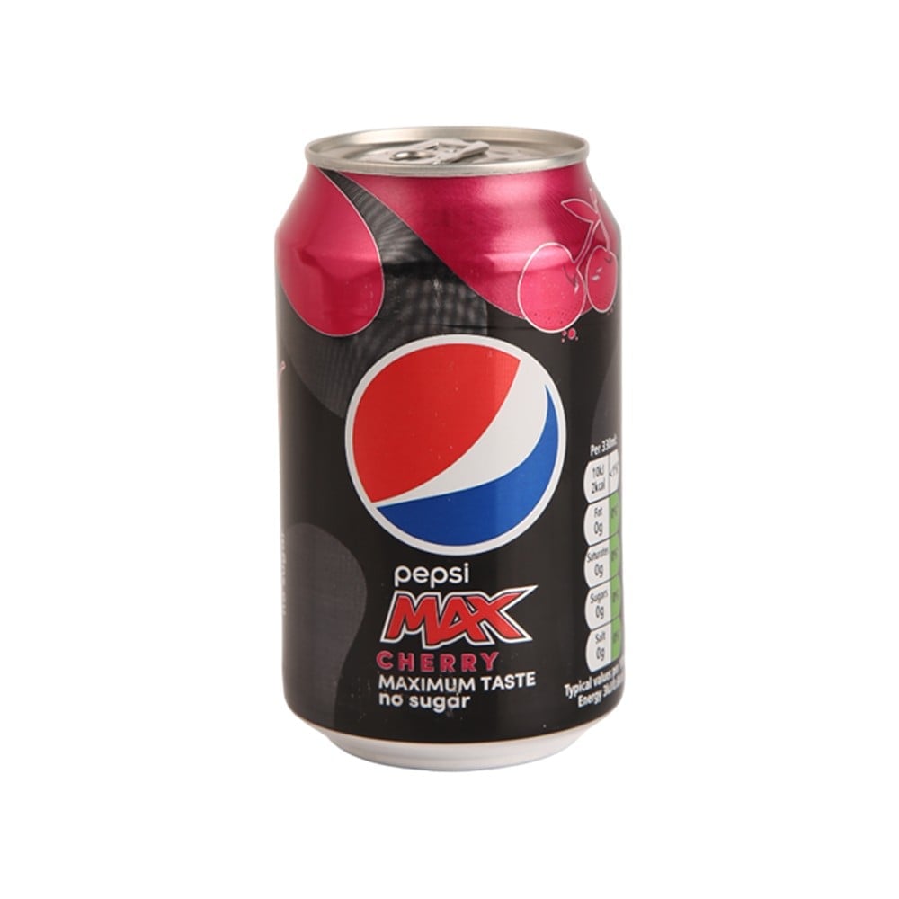 Pepsi Pepsi Max Cherry No Sugar Soft Drink