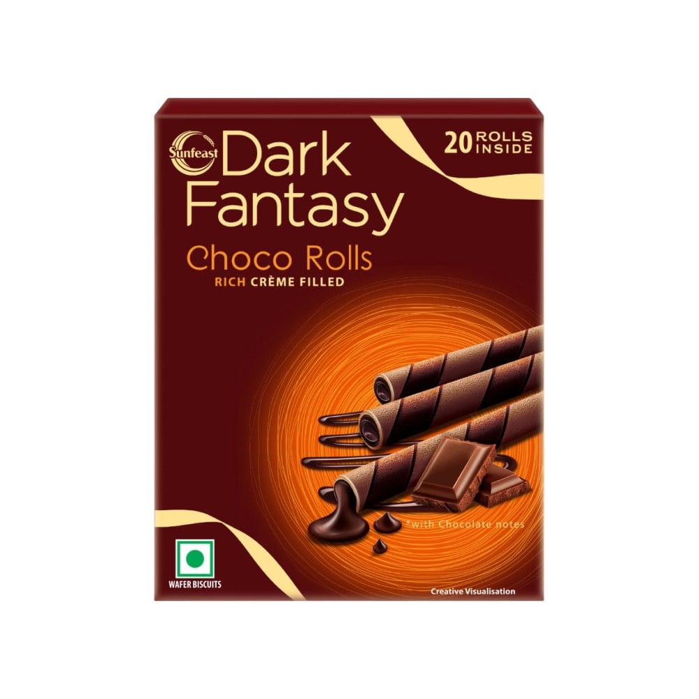 Sunfeast Dark Fantasy Sunfeast Dark Fantasy Rich Creme Filled Choco Wafer Roll