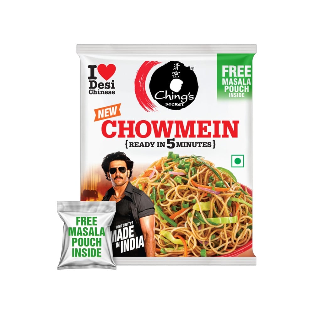 Ching's Secret Ching's Secret Chowmein Noodles (with Free Masala Pouch)