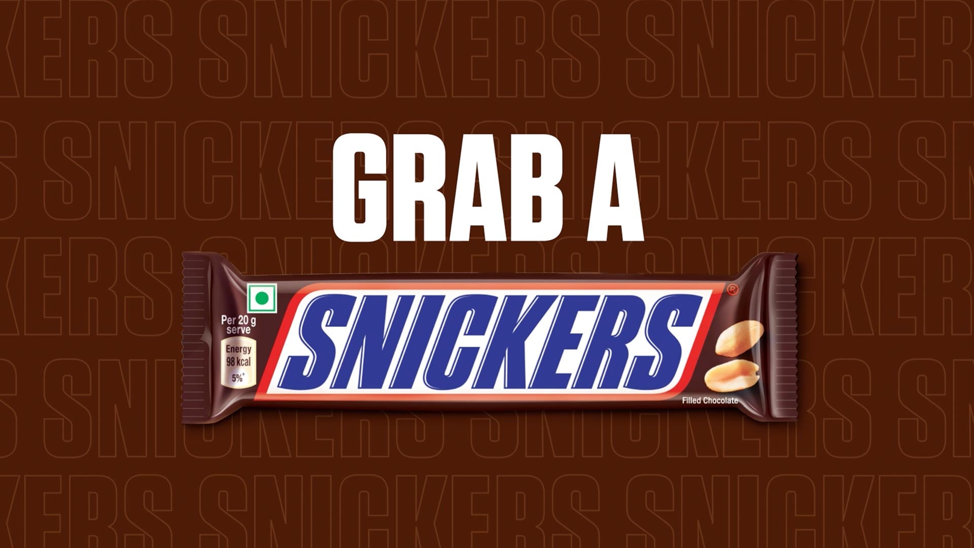 Snickers Snickers Peanut Nougat & Caramel Chocolate Filled Bar