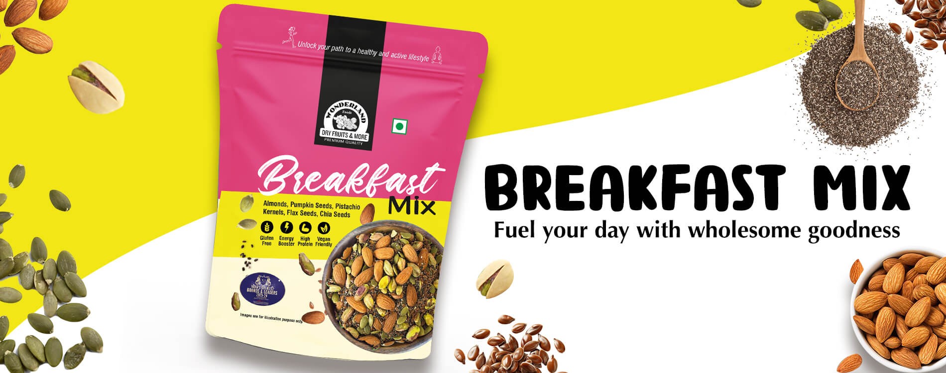 Wonderland Foods Wonderland Foods Breakfast Mix - Nuts & Seed Mix