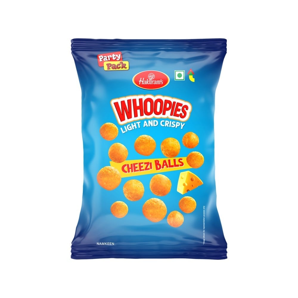 Haldiram's Haldiram's Whoopies Cheese Balls Light & Crispy