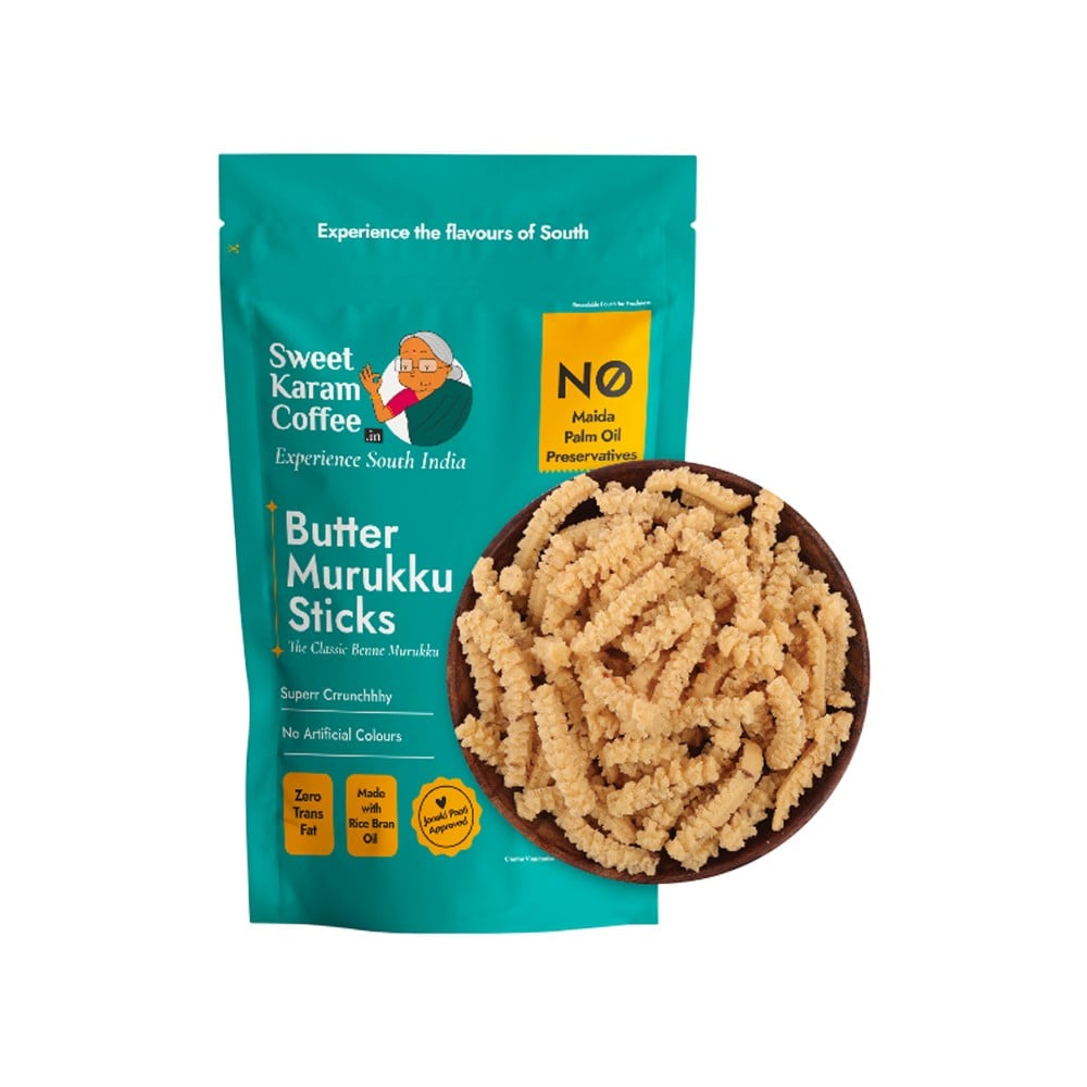 Sweet Karam Coffee Sweet Karam Coffee Butter Murukku Namkeen