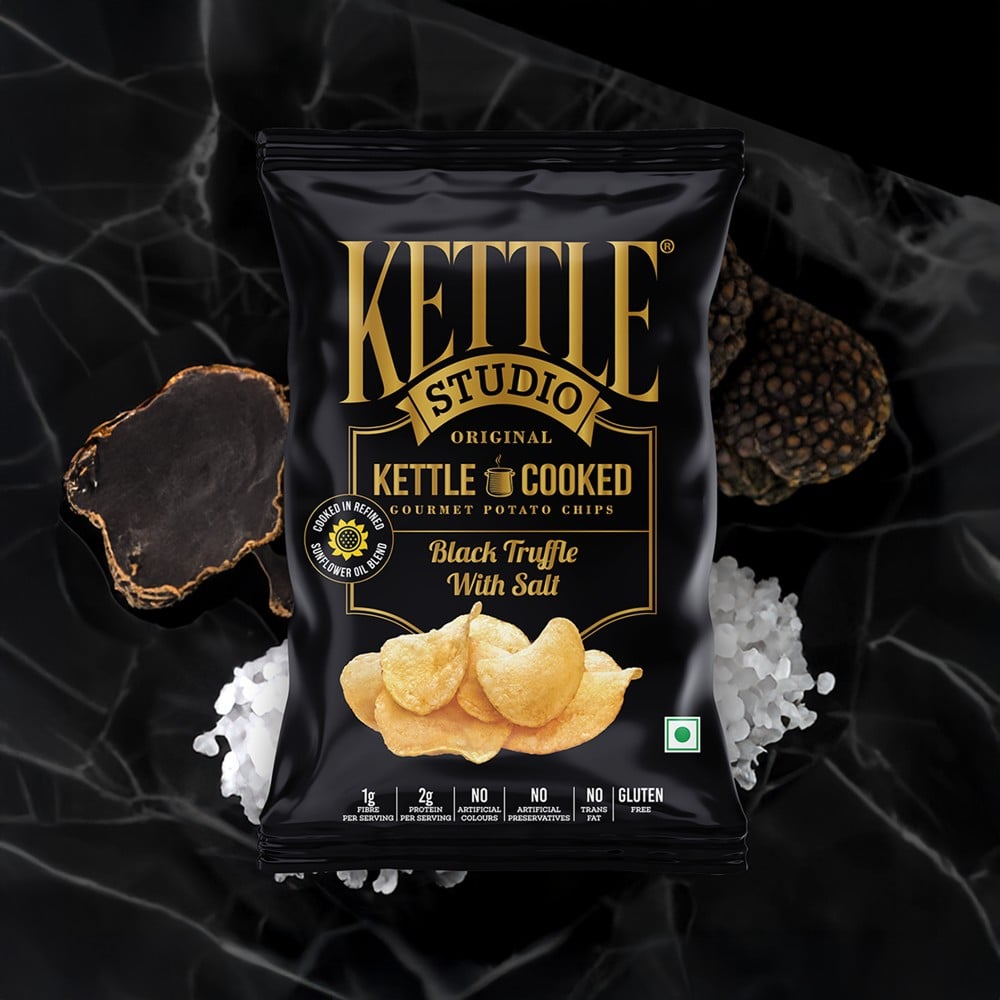 Kettle Studio Kettle Studio Black Truffle with Salt Potato Chips