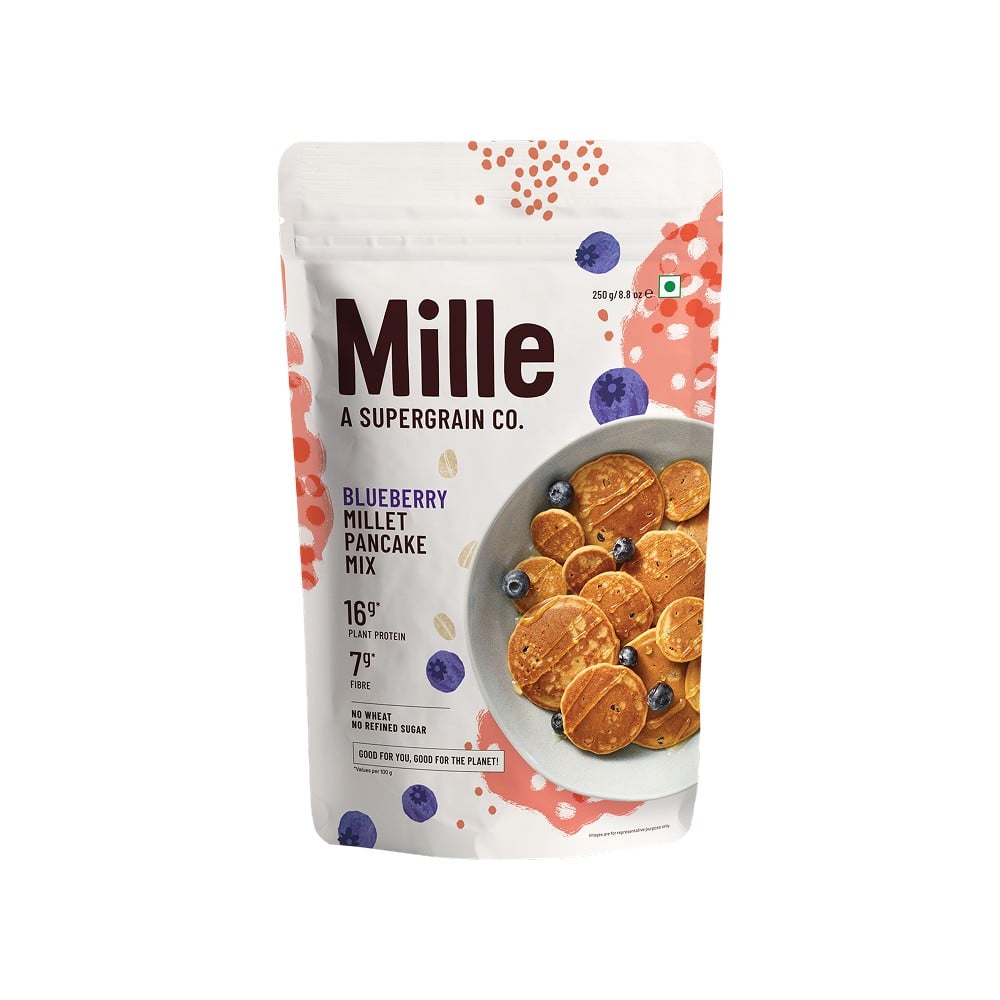 Mille Mille Blueberry Millet Pancake Mix