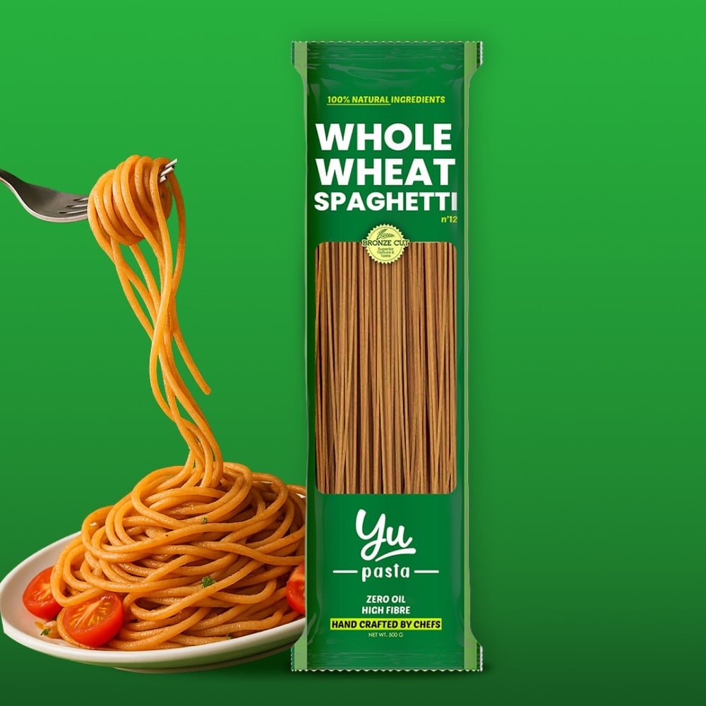 Yu Yu 100% Whole Wheat Spaghetti Pasta