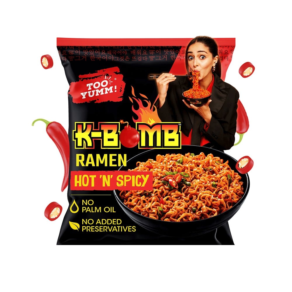 Too Yumm Too Yumm Hot n Spicy Korean Ramen Instant Noodles