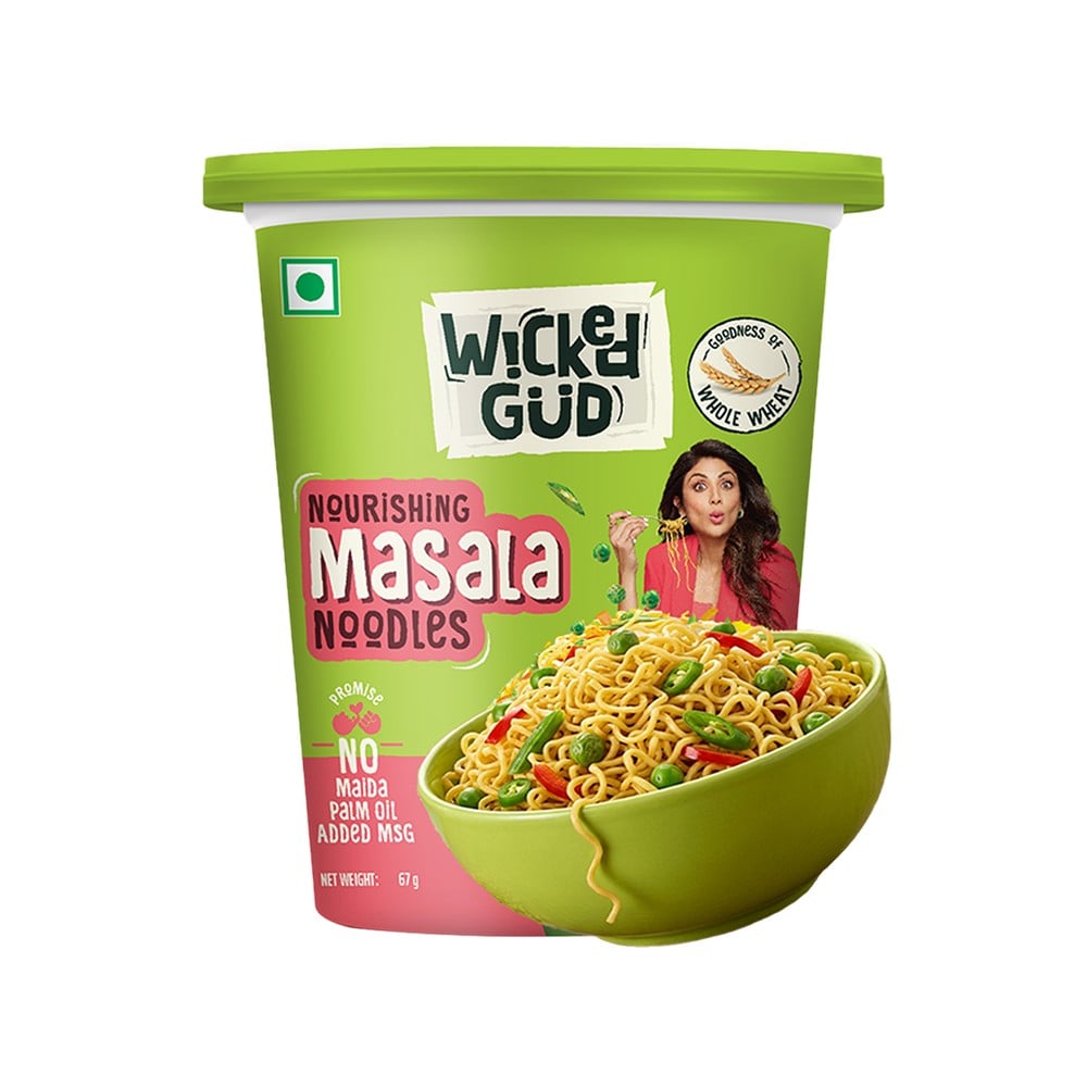 WickedGud WickedGud Nourishing Masala Cup Noodles