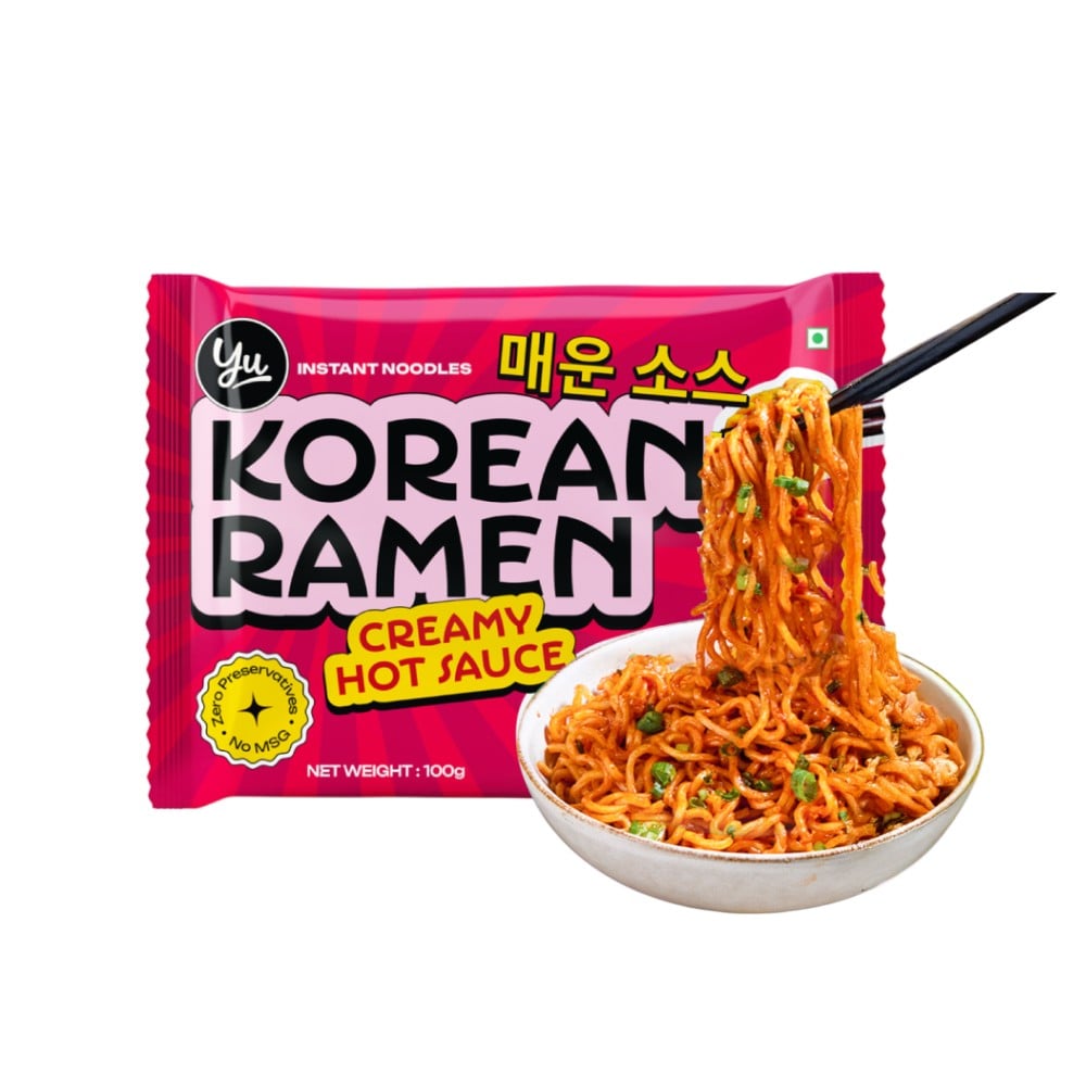 Yu Yu Creamy Hot Sauce Korean Ramen Instant Noodles