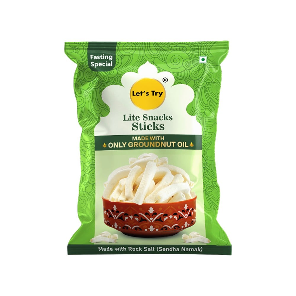 Let's Try Let's Try Lite Snack Rock Salt Potato Sticks