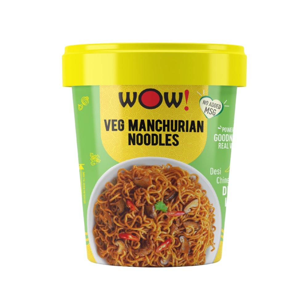 Wow! Wow! Veg Manchurian Cup Noodles
