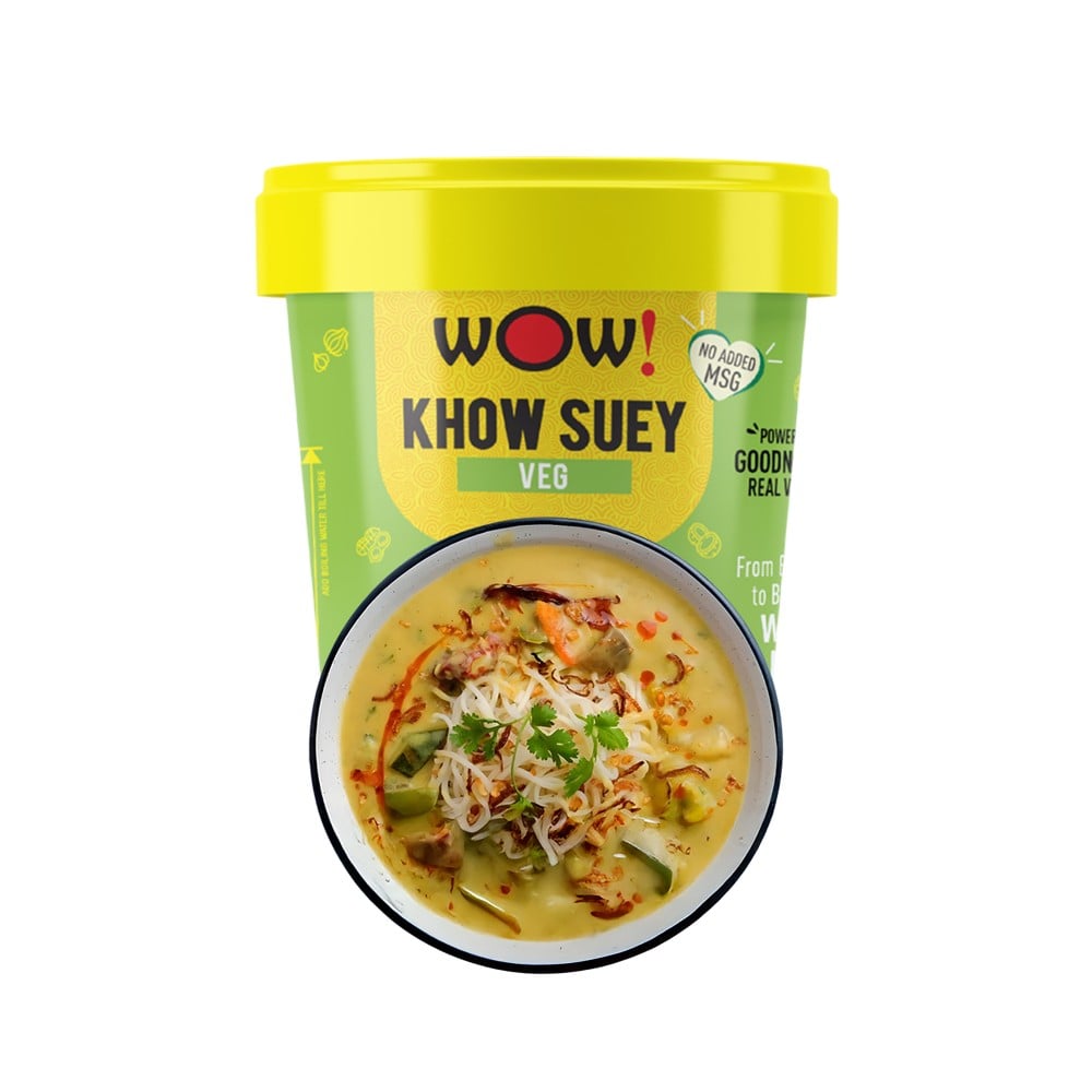 Wow! Wow! Khow Suey Veg Cup Noodles