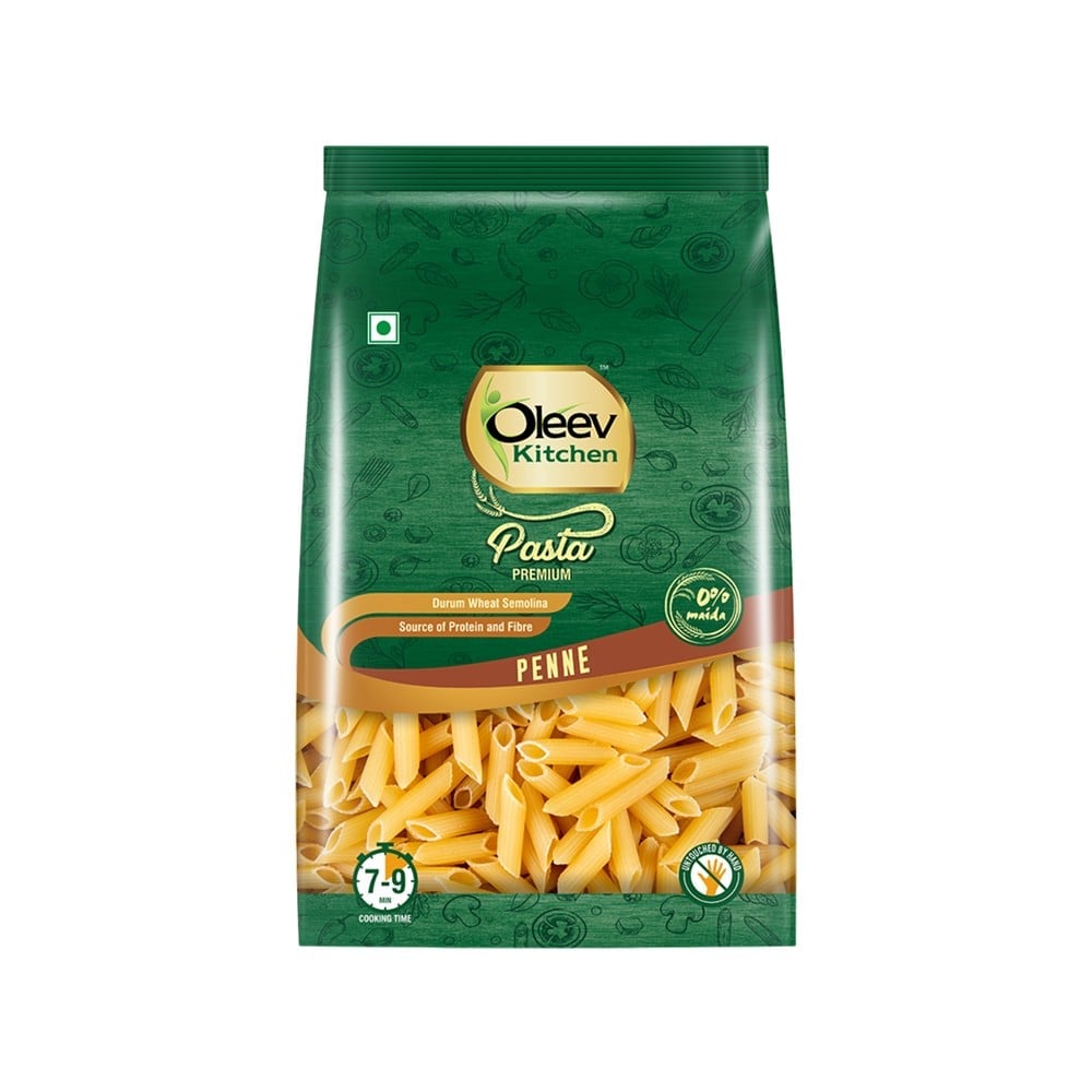 Oleev Kitchen Oleev Kitchen No Maida Penne Durum Wheat Pasta