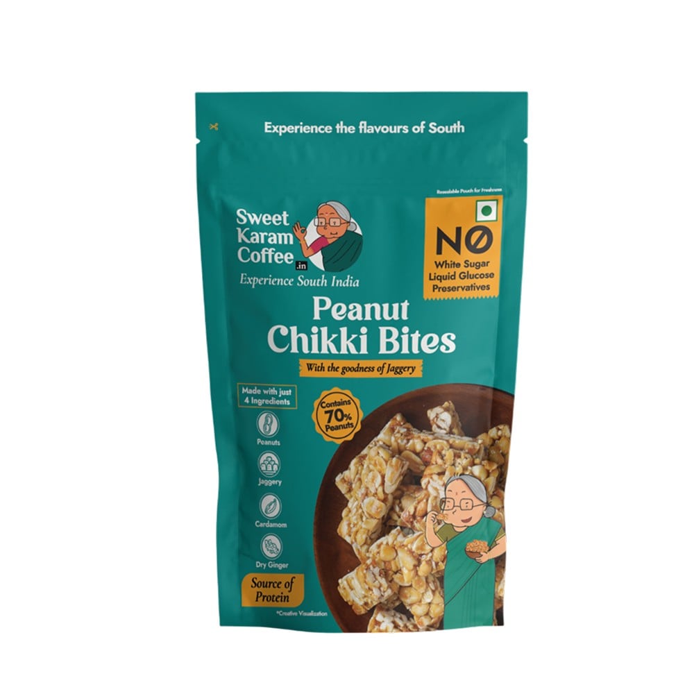 Sweet Karam Coffee Peanut Chikki by Sweet Karam Coffee