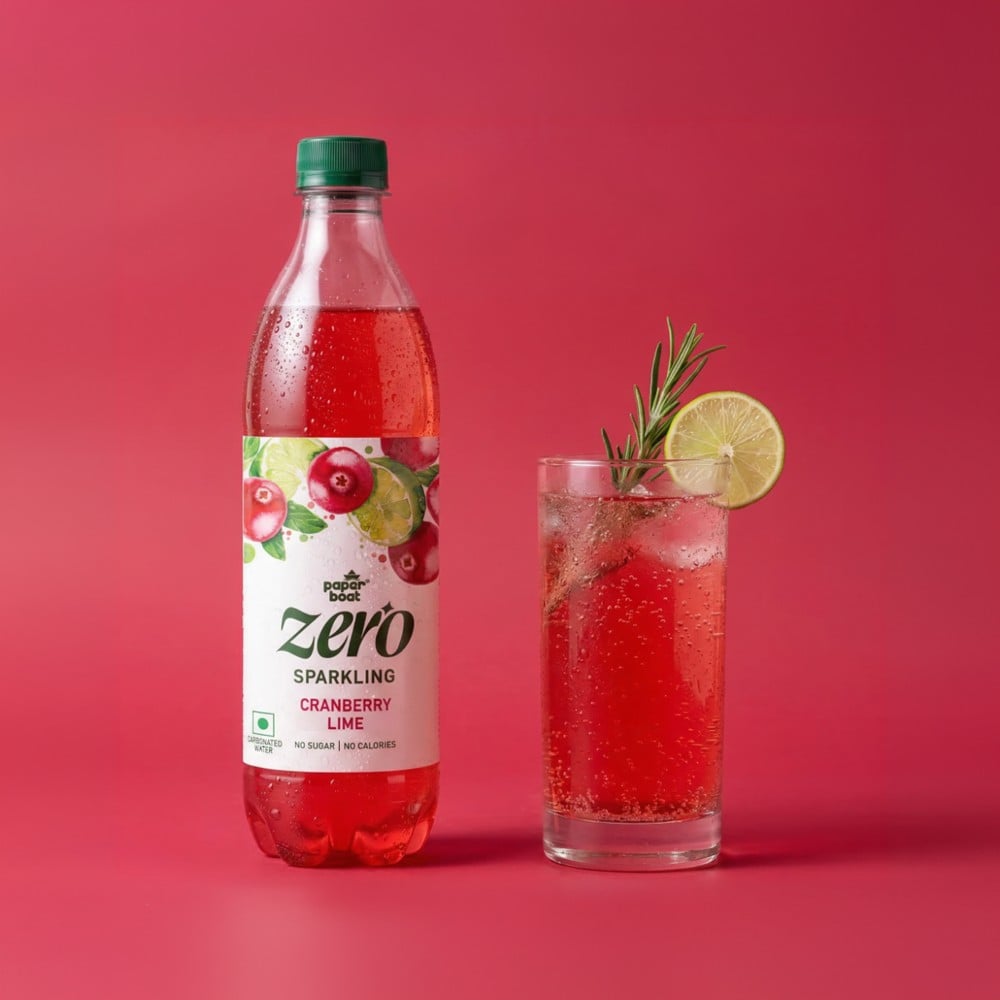 Paper Boat Paper Boat Zero Cranberry Lime Sparkling Drink