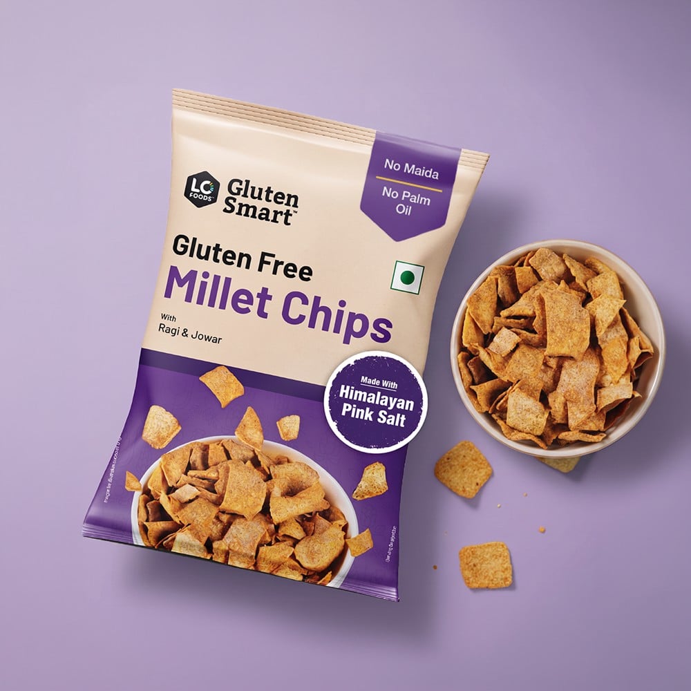 Lo Foods Lo Foods Gluten Free Millet Ragi Chips (No Palm Oil)