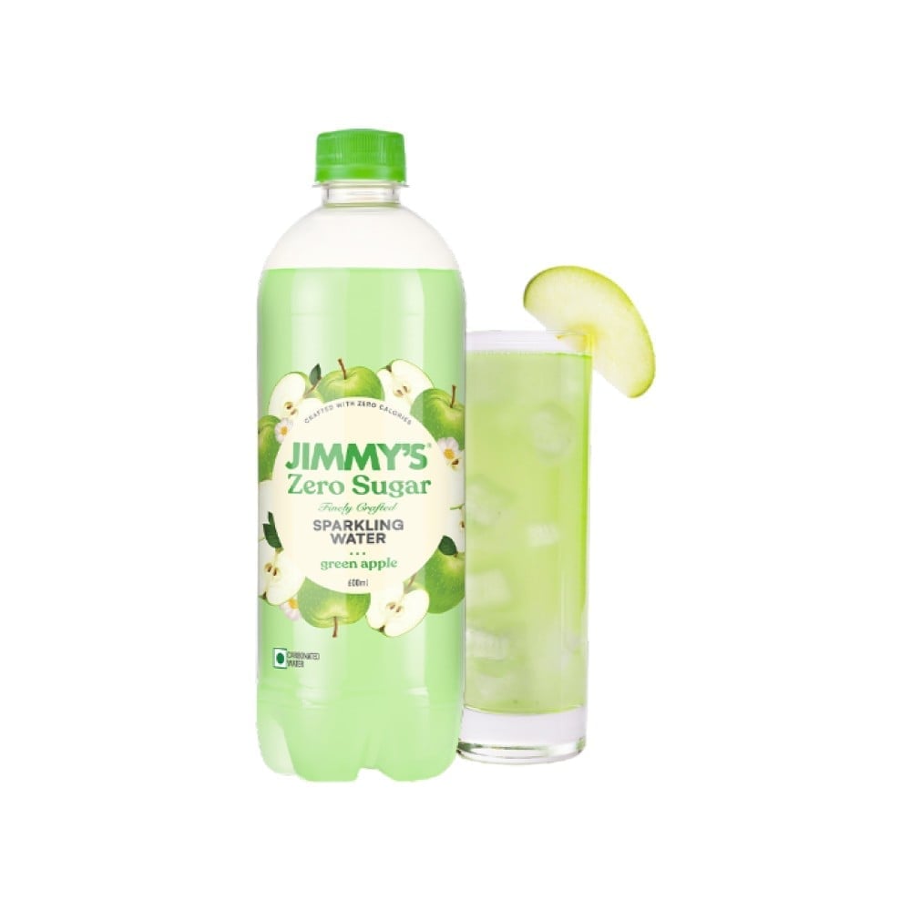 Jimmy's Jimmy's Green Apple Zero Sugar Sparkling Drink