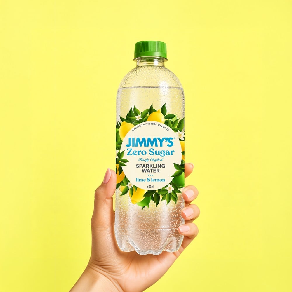 Jimmy's Jimmy's Lime & Lemon Zero Sugar Sparkling Drink