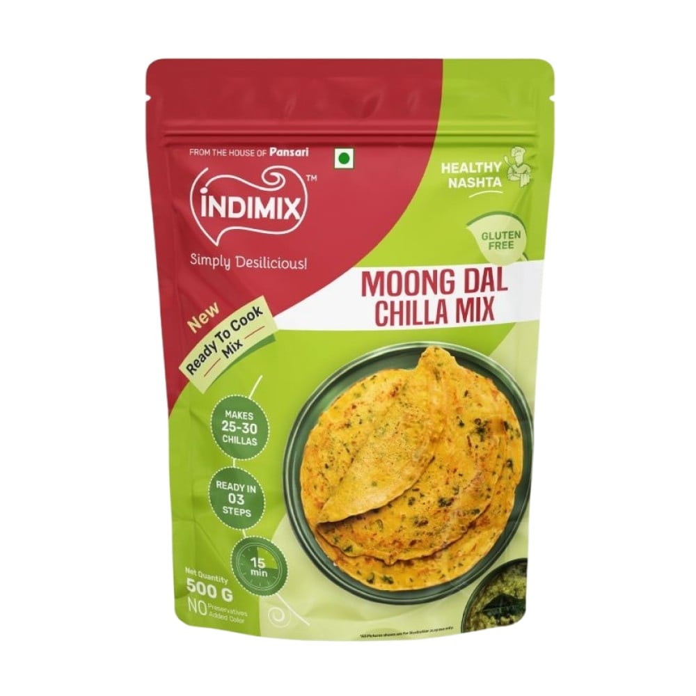 Indimix Indimix Moong Dal Chilla Mix