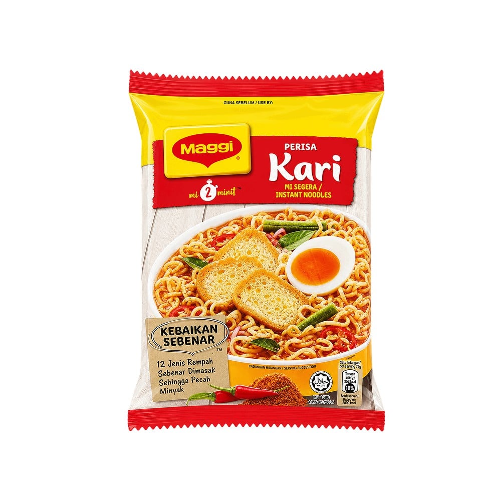 Maggi Maggi Kari Curry Instant Noodles